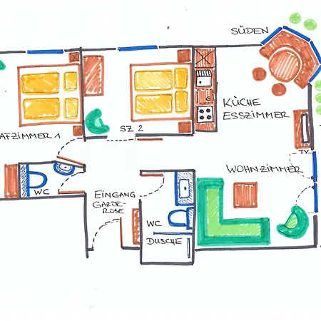 Apartment Gaestehaus Maier *