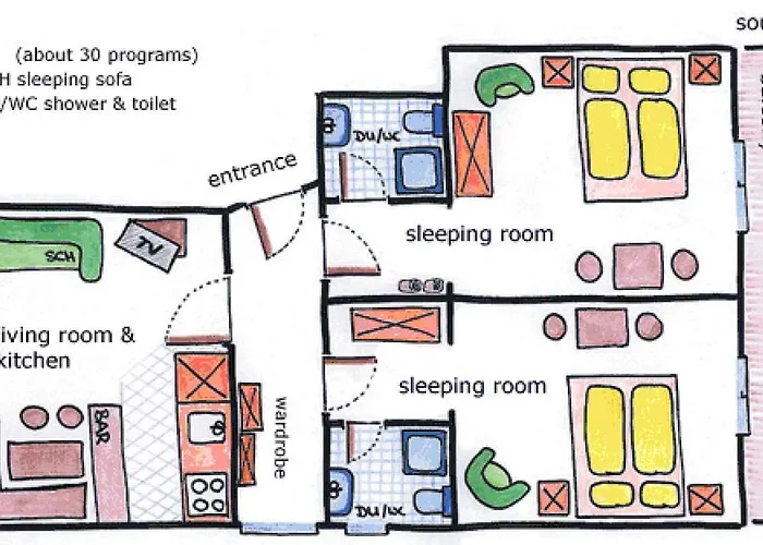公寓 梅尔公寓 基茨比厄尔