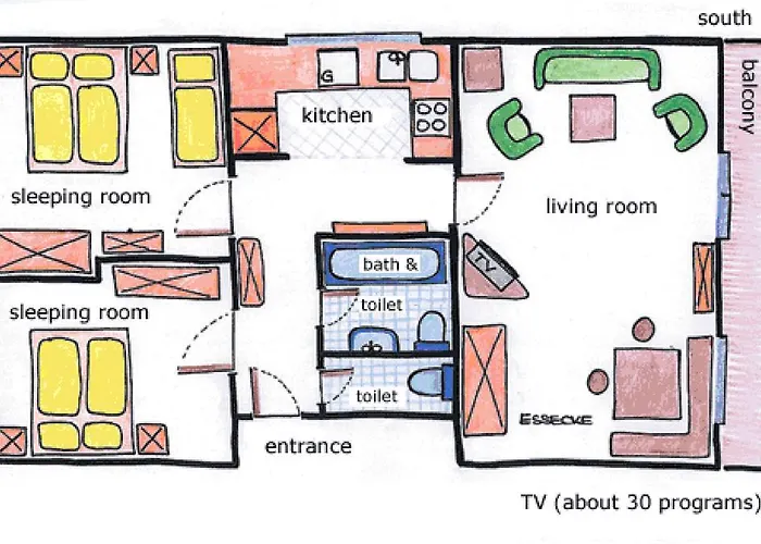 公寓 梅尔公寓 *